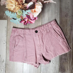 Aeropostale Juniors Women's Mauve Pink Jean Shorts Size 000 100% Cotton